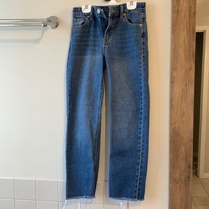 Wild Fable High Rise Straight Ankle Jean